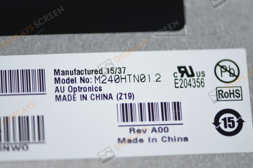 Original M240HTN01.2 AUO Screen 24.0" 1920×1080 M240HTN01.2 Display