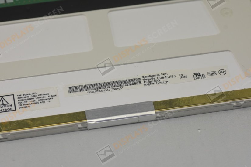 Original G084SN03 V0 AUO Screen 8.4" 800×600 G084SN03 V0 Display
