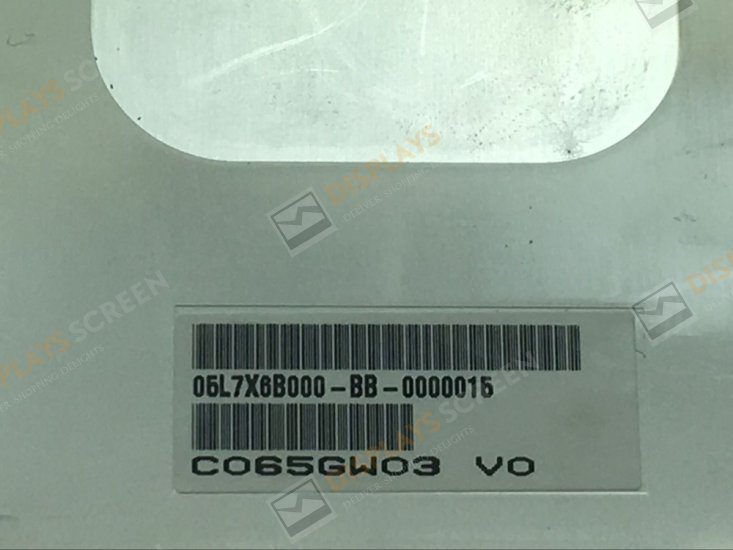 Original C065GW03 V0 AUO Screen 6.5"400×240 C065GW03 V0 Display