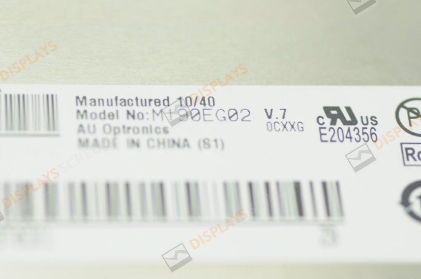 Original M190EG02 V7 AUO Screen 19.0" 1280×1024 M190EG02 V7 Display