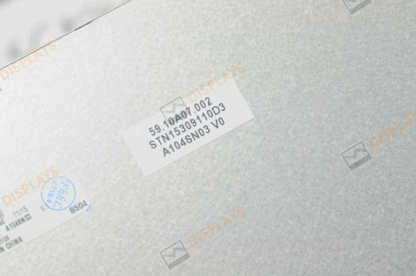 Original A104SN03 V1 AUO Screen 10.4" 800×600 A104SN03 V1 Display