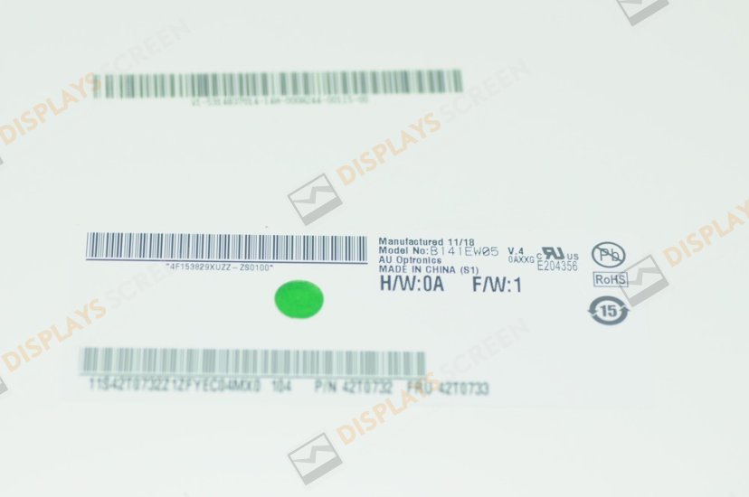 Original B141EW05 V4 AUO Screen 14.1" 1280×800 B141EW05 V4 Display