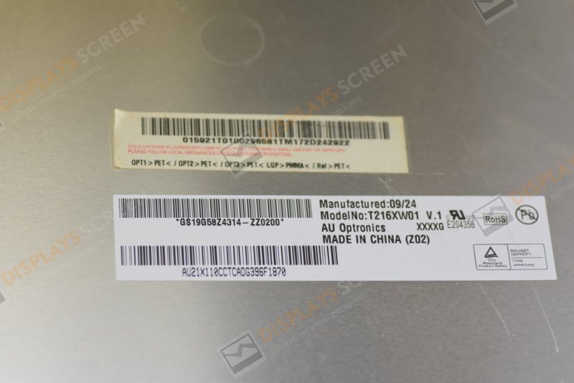 Original T216XW01 V1 AUO Screen 21.6" 1366×768 T216XW01 V1 Display