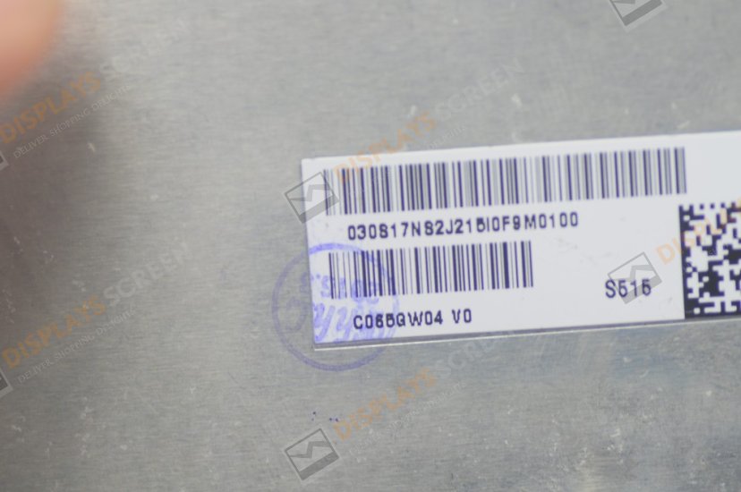 Original C065GW04 V0 AUO Screen 6.5" 400×240 C065GW04 V0 Display