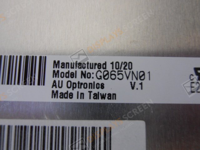 Original G065VN01 V1 AUO Screen 6.5" 640×480 G065VN01 V1 Display