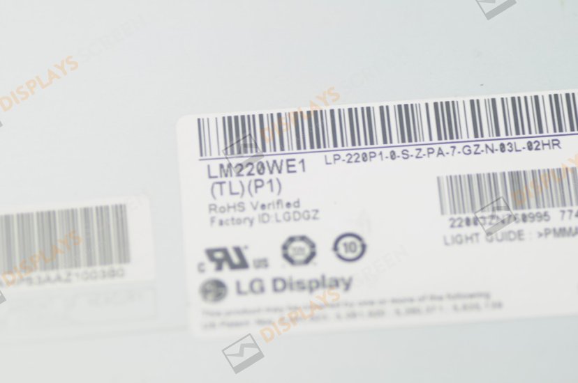 Original LM220WE1-TLP1 LG Screen 22.0" 1680×1050 LM220WE1-TLP1 Display