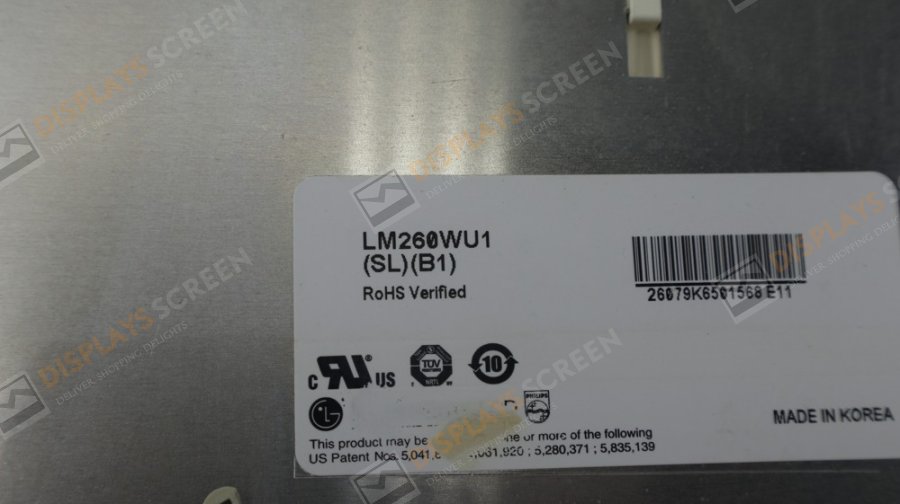 Original LM260WU1-SLB1 LG Screen 25.5" 1920×1200 LM260WU1-SLB1 Display