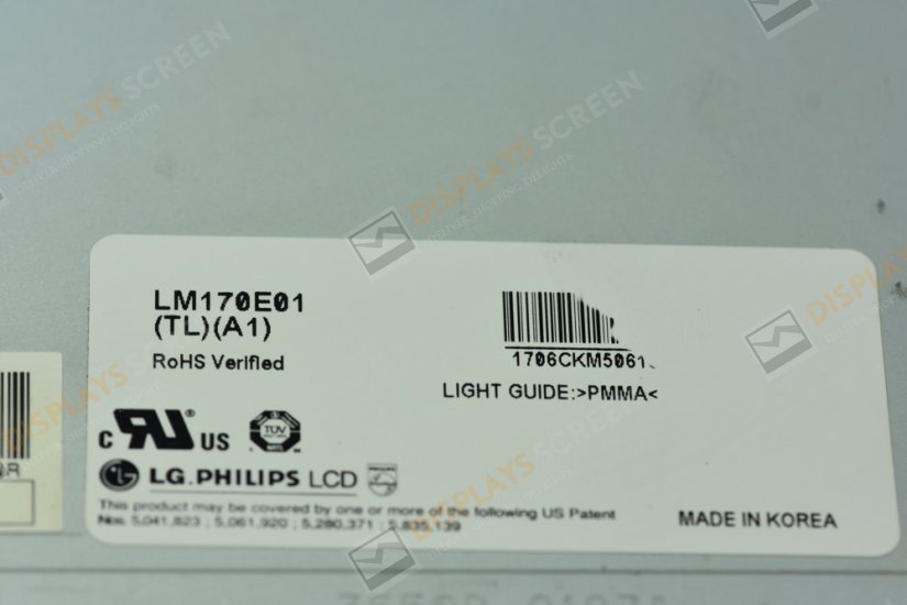Original LM170E01-TLE1 LG Screen 17.0" 1280×1024 LM170E01-TLE1 Display