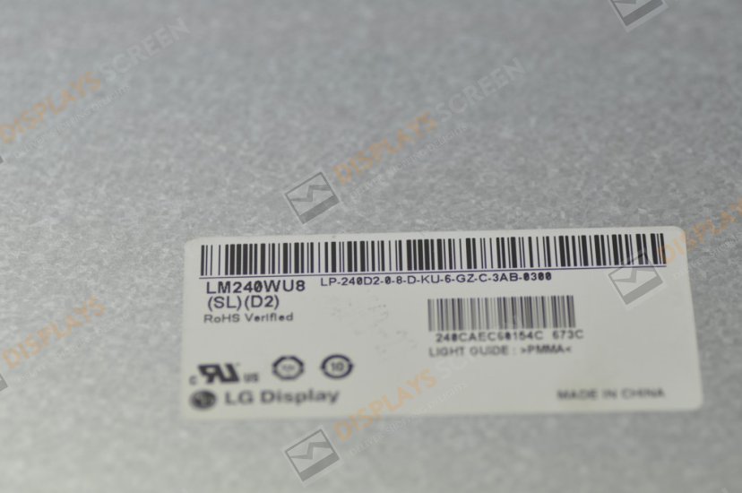 Original LM240WU8-SLD2 Screen 24.0" 1920×1200 LM240WU8-SLD2 Display