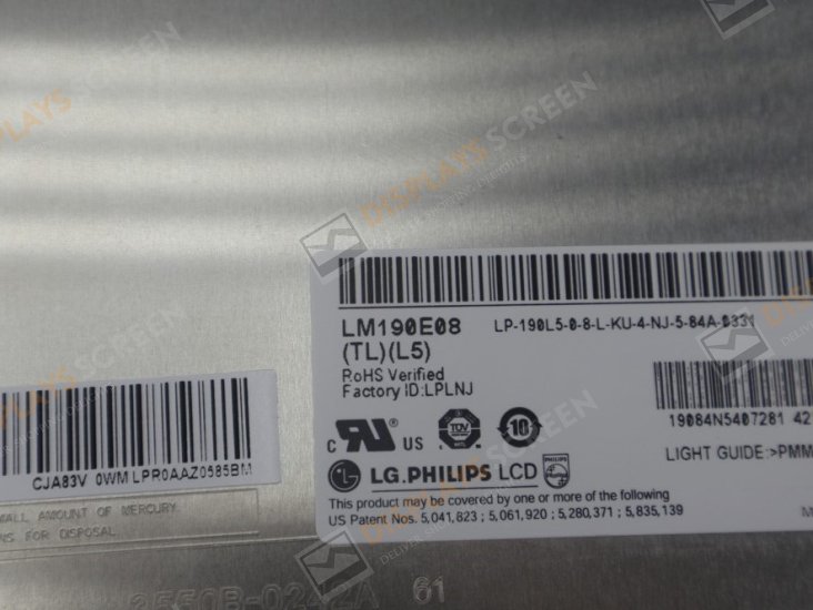 Original LM190E08-TLL5 Screen 19" 1280×1024 LM190E08-TLL5 Display