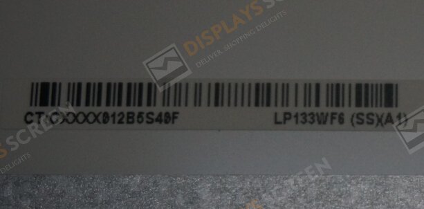 Original LP133WF6-SSA1 Screen 13.3" 1920×1080 LP133WF6-SSA1 Display