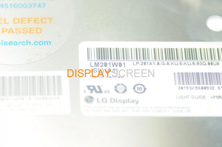 Original LM201W01-SLA1 Screen 20.1" 1680×1050 LM201W01-SLA1 Display
