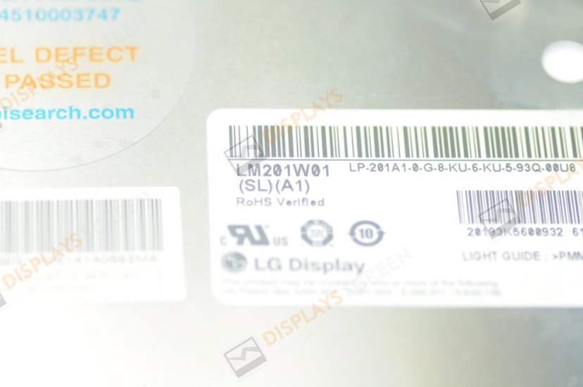 Original LM201W01-SLA1 Screen 20.1" 1680×1050 LM201W01-SLA1 Display