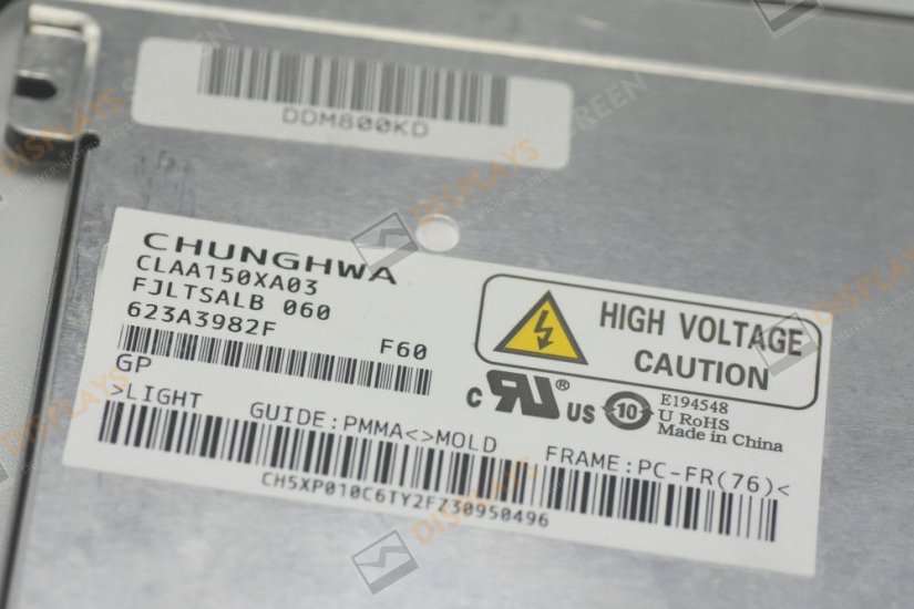 Original CLAA150XA03 CPT Screen 15.0" 1024*768 CLAA150XA03 Display