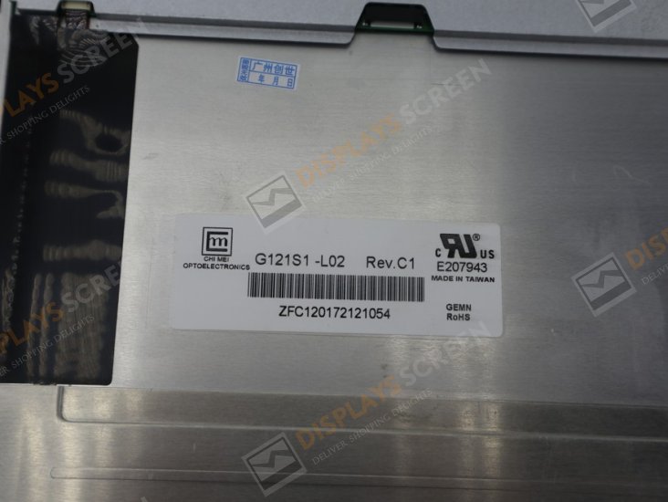Original G121S1-L02 COM Screen 12.1" 800x600 G121S1-L02 Display