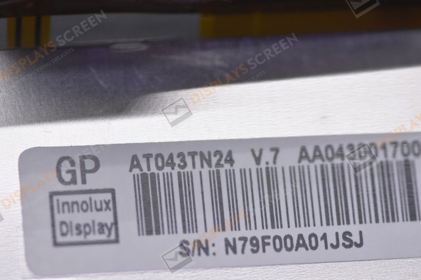 Original AT043TN24 V.7 COM Screen 4.3" 480x272 AT043TN24 V.7 Display