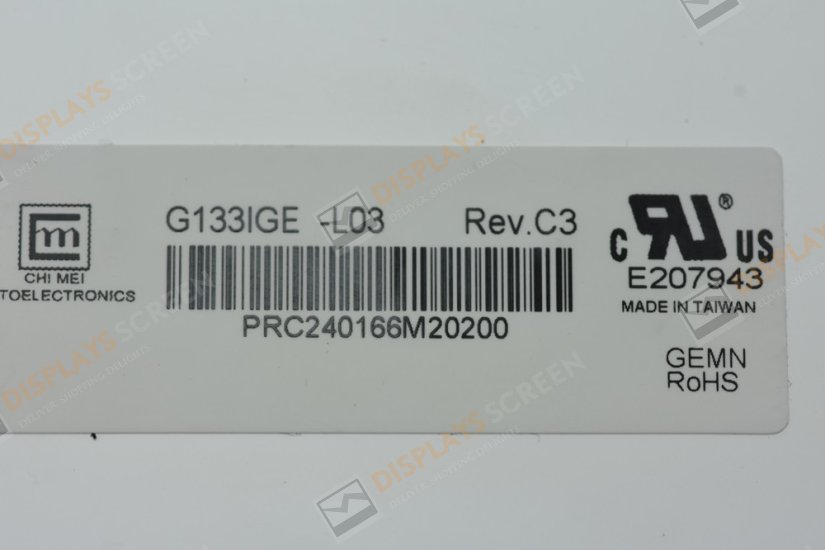 Original G133IGE-L03 CMO Screen 13.3" 1280x800 G133IGE-L03 Display