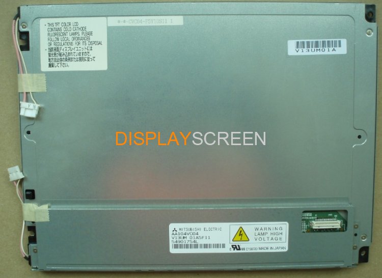 Original G104V1-L01 CMO Screen 10.4\" 640x480 G104V1-L01 Display
