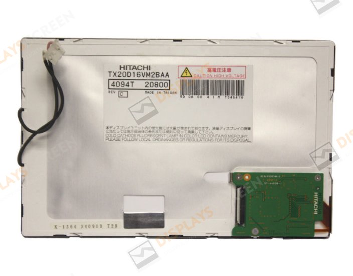 Original TX23D11VM2BAA HITACHI Screen 9.0\" 800×480 TX23D11VM2BAA Display