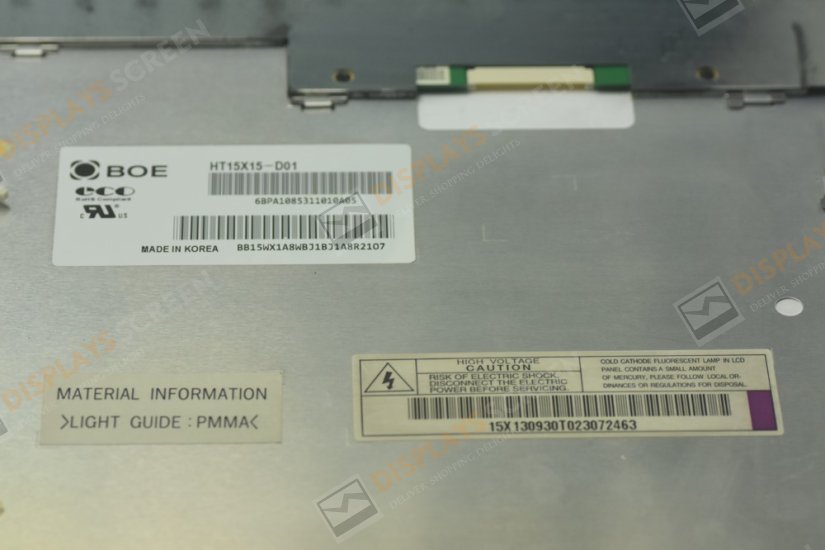 Original HT15X15-D01 BOE Screen 15.0" 1024*768 HT15X15-D01 Display