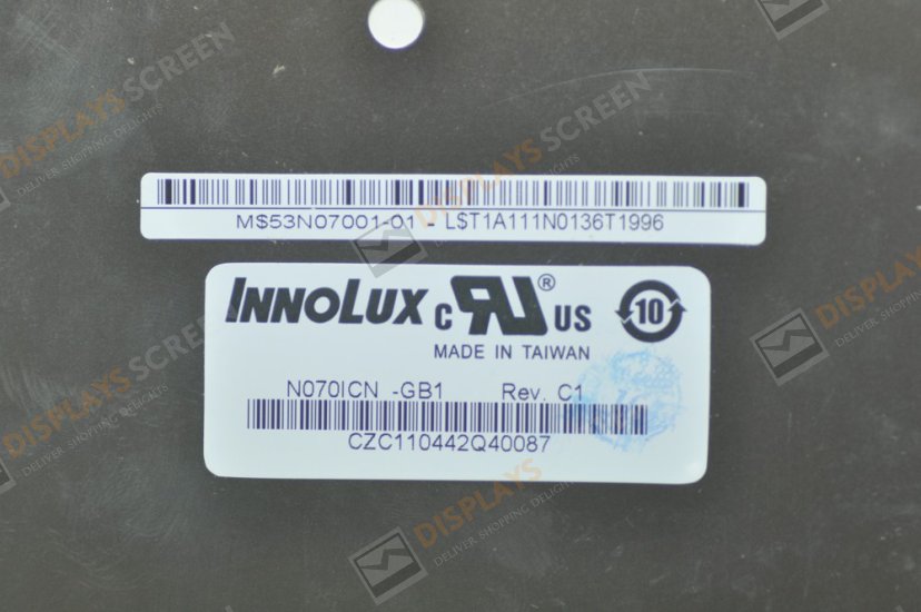 Original N070ICN-GB1 Innolux Screen 7" 1280×800 N070ICN-GB1 Display
