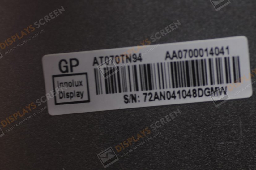 Original AT070TN94 Innolux Screen 7" 800×480 AT070TN94 Display