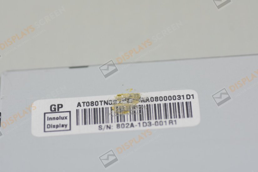Original AT080TN03 V2 Innolux Screen 8" 800×480 AT080TN03 V2 Display