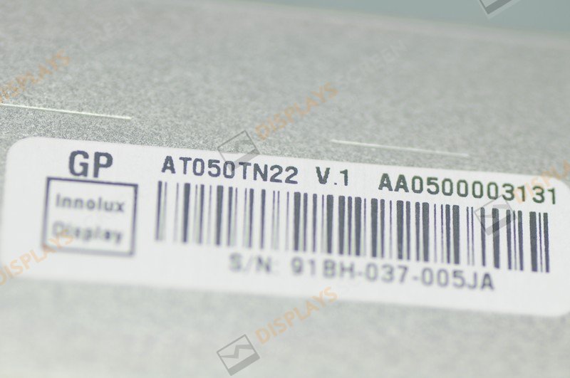 Original AT050TN22 V1 Innolux Screen 5" 640×480 AT050TN22 V1 Display