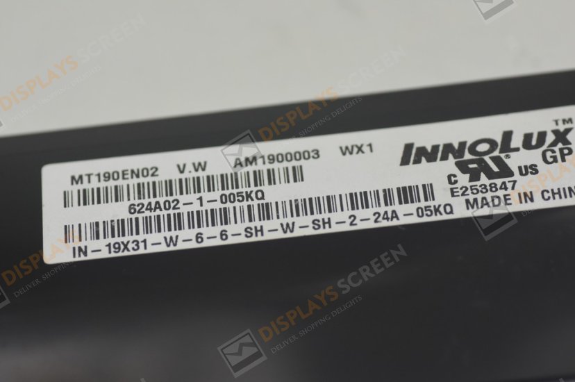 Original MT190EN02 VW Innolux Screen 19" 1280×1024 MT190EN02 VW Display