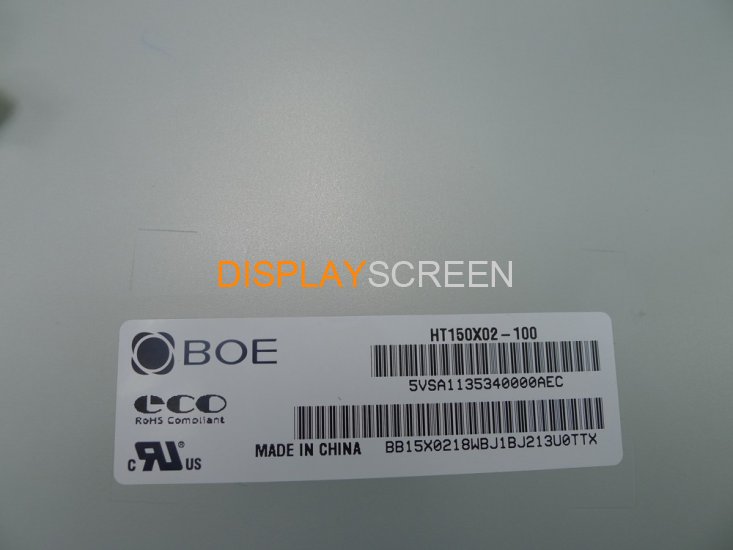 BOE 15" HT150X02-100 1024x768 Industrial TFT LCD Display Screen HT150X02-100 LCD Screen Display