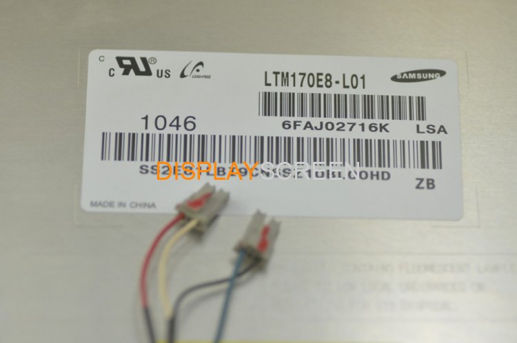 17" LTM170E8-L01 LCD Display Panel LCD Screen 1280*1024