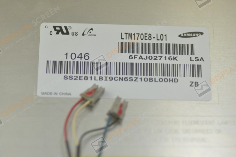17" LTM170E8-L01 LCD Display Panel LCD Screen 1280*1024