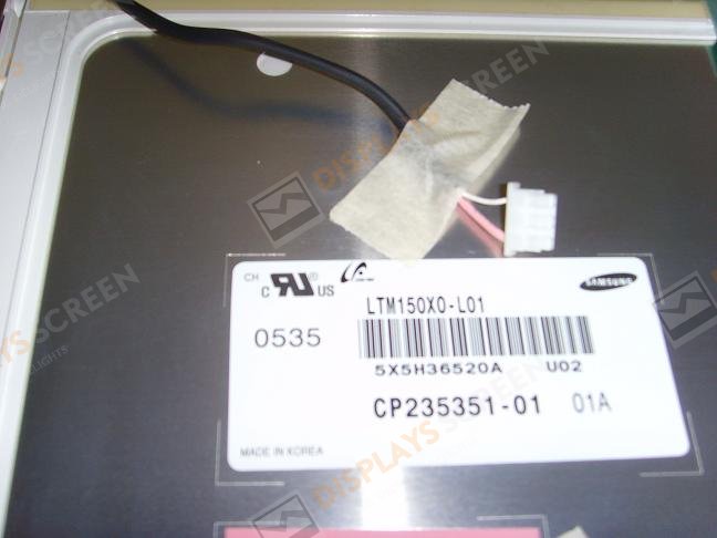 15 inch LTM150XO-L01 1024*768 LCD Panel Industrial Application