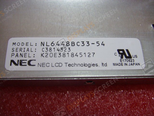 NL6448BC33-46 10.4 Inch LCD Screen Display Panel for Industrial Application