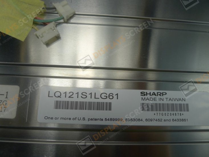 Original LQ121S1LG61 SHAPP Screen 12.1" LQ121S1LG61 Display