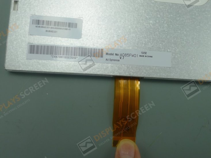 Original A085FW01 V7 AUO Screen 8.5" 480×234 A085FW01 V7 Display