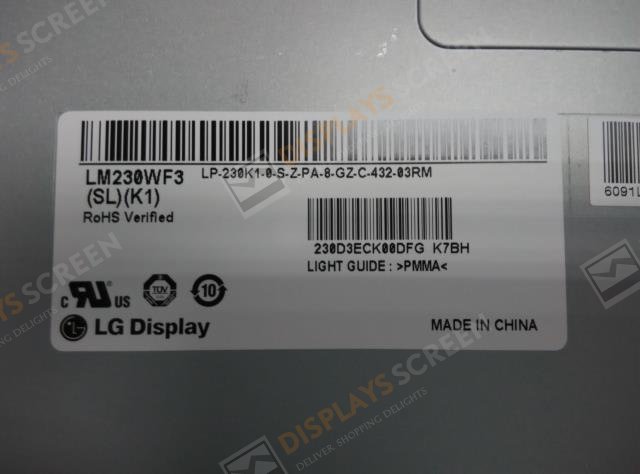 Original LM230WF3-SLK1 LG Screen 23.0" 1920×1080 LM230WF3-SLK1 Display