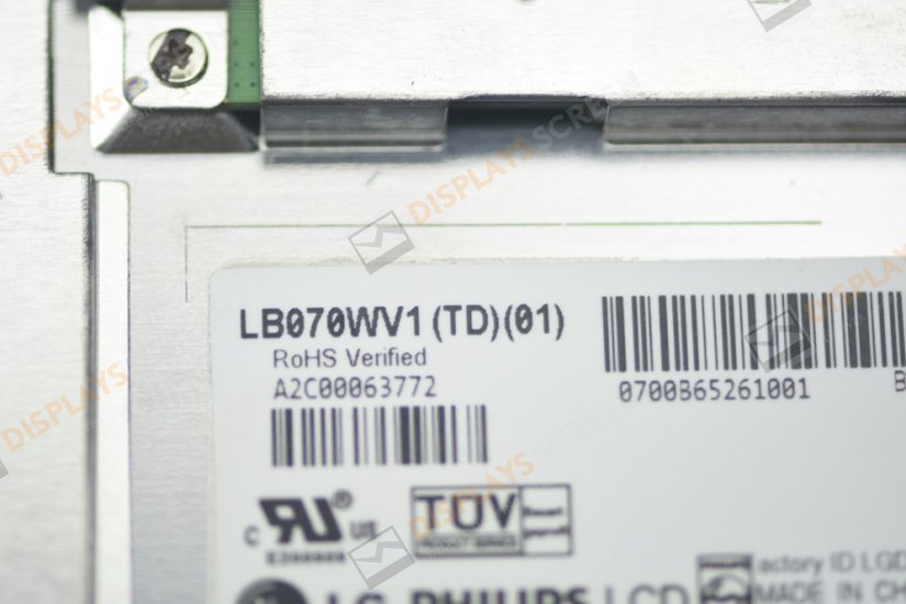 Original LB070WV1-TD01 LG Screen 7.0" 800×480 LB070WV1-TD01 Display