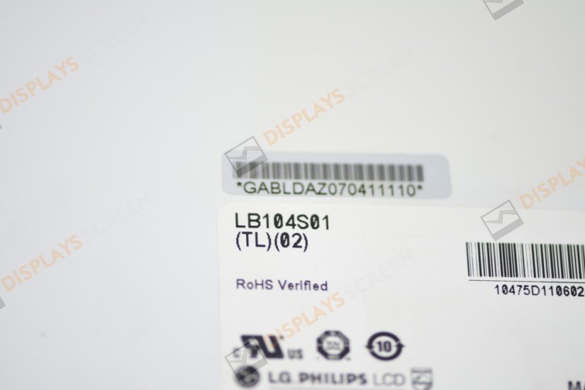Original LG LB104S01-TL02 Screen 10.4" 800×600 LB104S01-TL02 Display