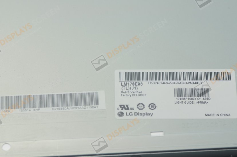 Original LG LM170E03-TLJ1 Screen 17.0" 1280×1024 LM170E03-TLJ1 Display