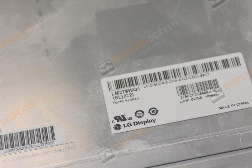 Original LG LM270WQ1-SLC2 Screen 27.0" 2560×1440 LM270WQ1-SLC2 Display