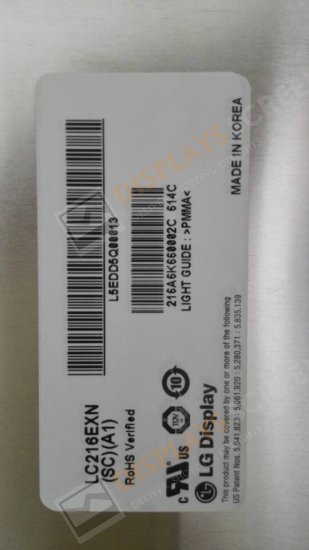 Original LG LC216EXN-SCA1 Screen 21.6" 1366×768 LC216EXN-SCA1 Display