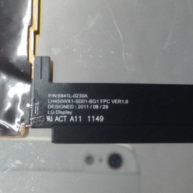 Original LG LH450WX1-SD01 Screen 4.5" 720×1280 LH450WX1-SD01 Display