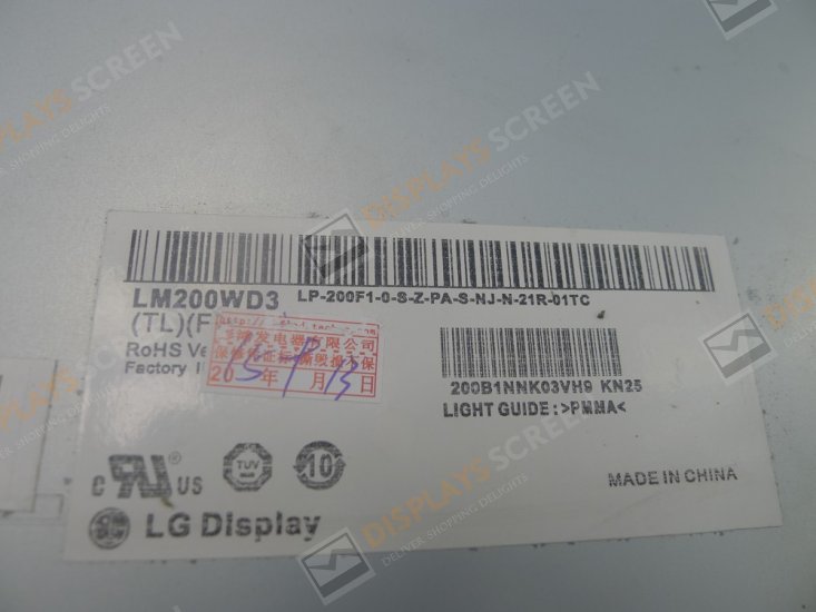 Original LG LM200WD3-TLF1 Screen 20.0" 1600×900 LM200WD3-TLF1 Display