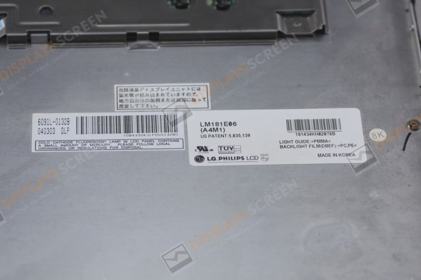 Original LM181E06 LG Screen 18.1" 1280x1024 LM181E06 Display