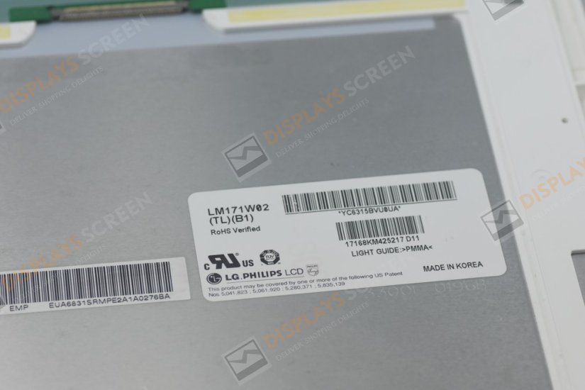 Original LM171W02-TLB1 LG Screen 17.1" 1440×900 LM171W02-TLB1 Display