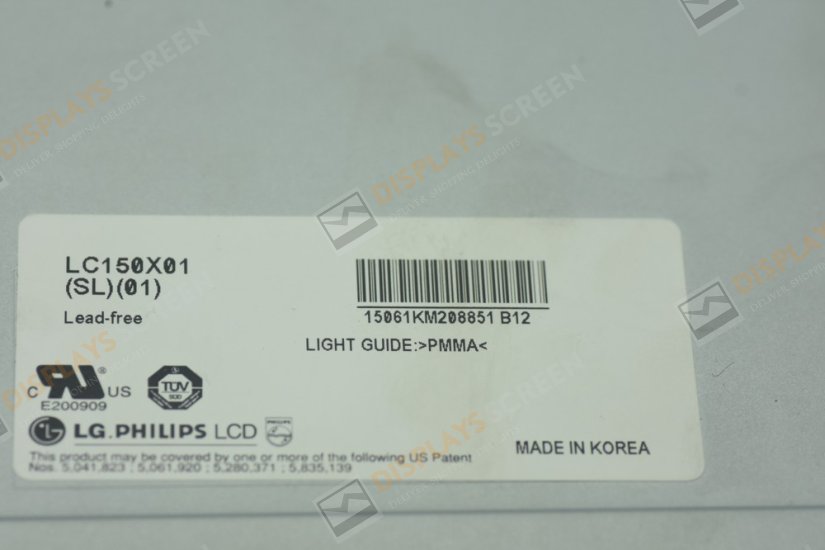 Original LC150X01-SL01 LG Screen 15" 1024×768 LC150X01-SL01 Display