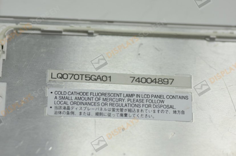 Original LQ070T5GA01 SHAPP Screen 7.0" 480×234 LQ070T5GA01 Display