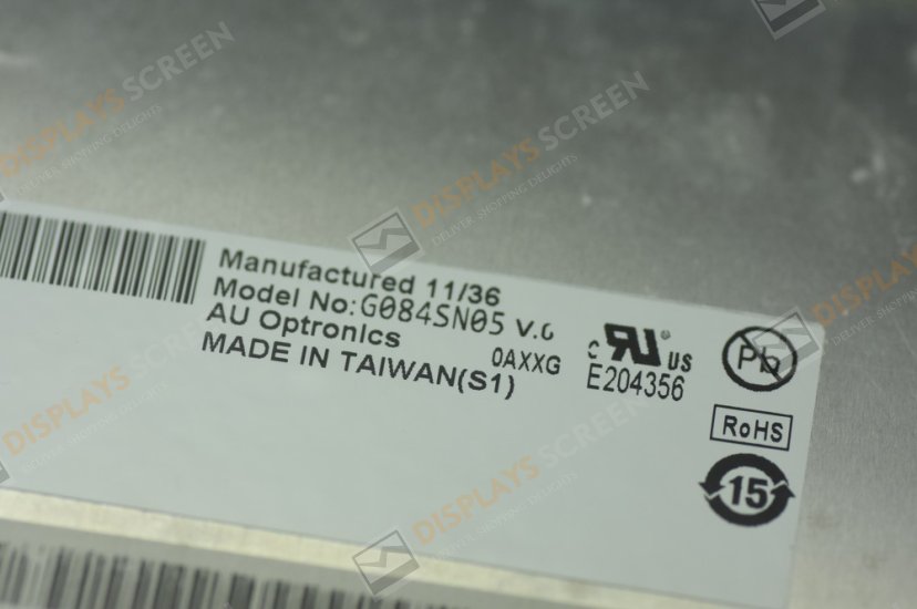 Original G084SN05 V0 AUO Screen 8.4" 800×600 G084SN05 V0 Display