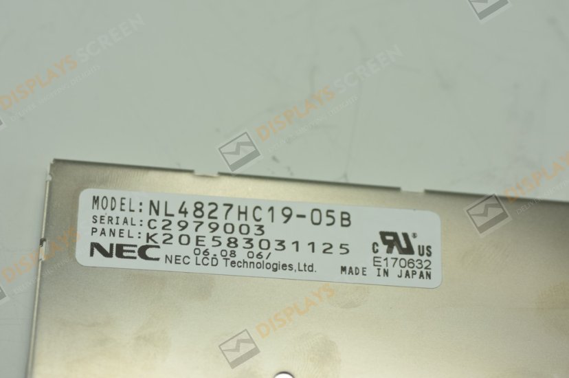 Original NL4827HC19-05B NEC Screen 4.3" 480×272 NL4827HC19-05B Display